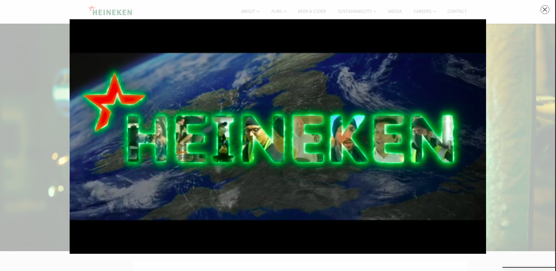 Heineken digital platform
